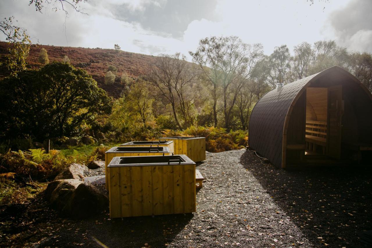 The Deerstone Luxury Eco Hideaway Laragh Exterior foto